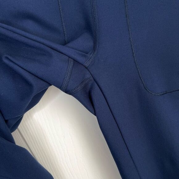 90 Degree by Reflex Adele Hi-Rise Split Hem Tight (Navy Blue) - XS - Picture 5 of 11